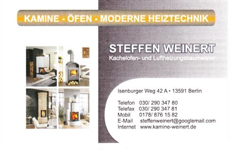 Steffen Weinert Kamin und Ofenbau